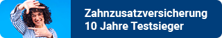 Zahnzusatzversicherung 10 Jahre Testsieger