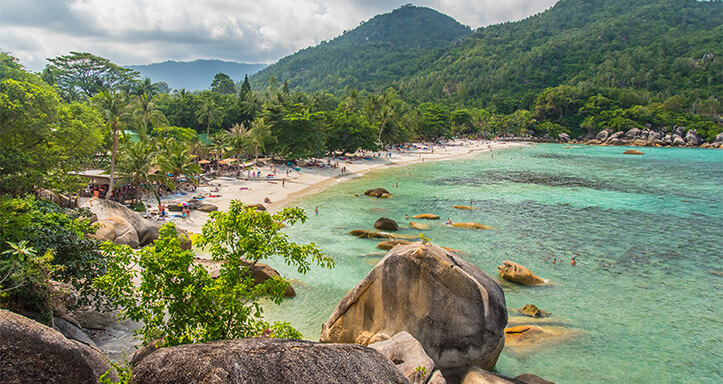 Strand auf Koh Samui